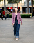 Pink Corduroy Coat